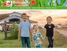 Tablet Screenshot of belvedereplantation.com